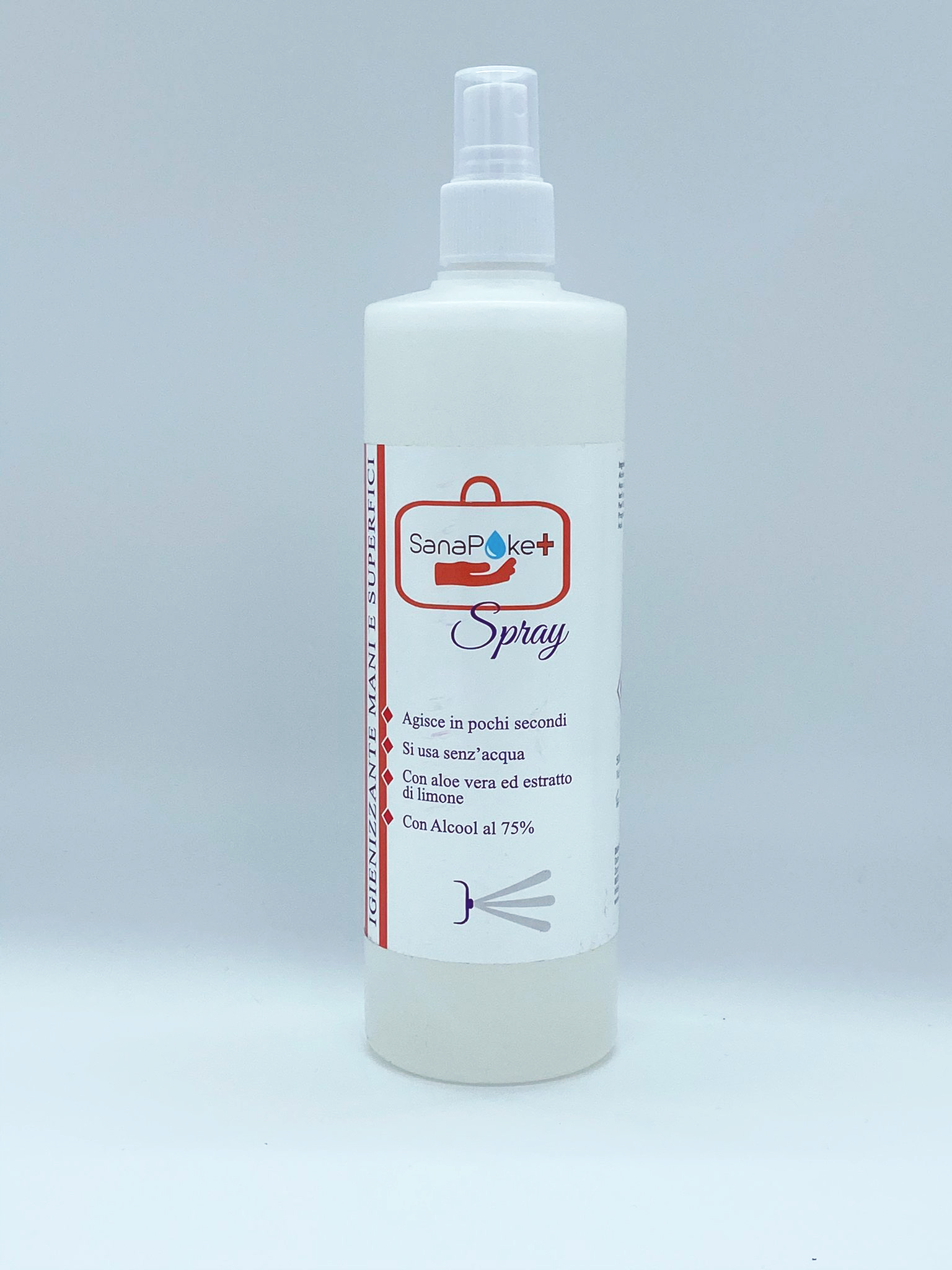 Igienizzante spray SanaPoket 500 ML – Safeaporter